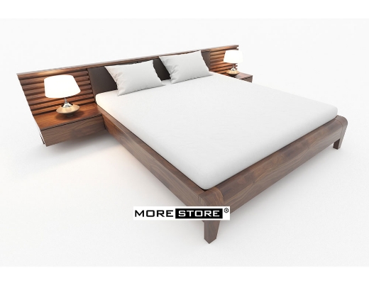 Picture of Giường ngủ hiện đại gỗ tự nhiên