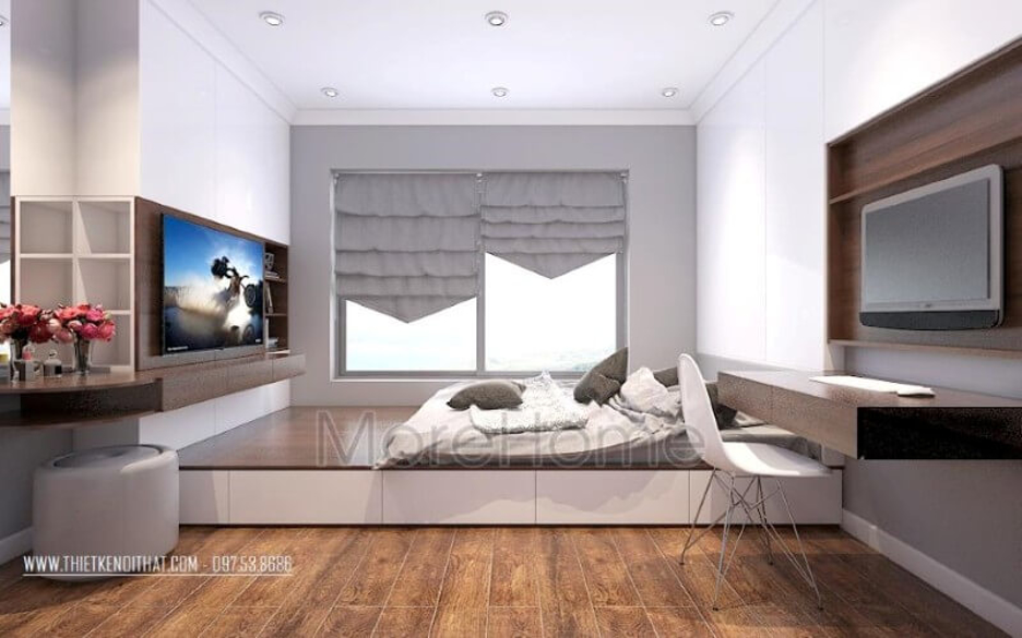 Gợi ý cho bạn các mẫu nội thất phòng ngủ hiện đại đơn giản đầy tiện nghi